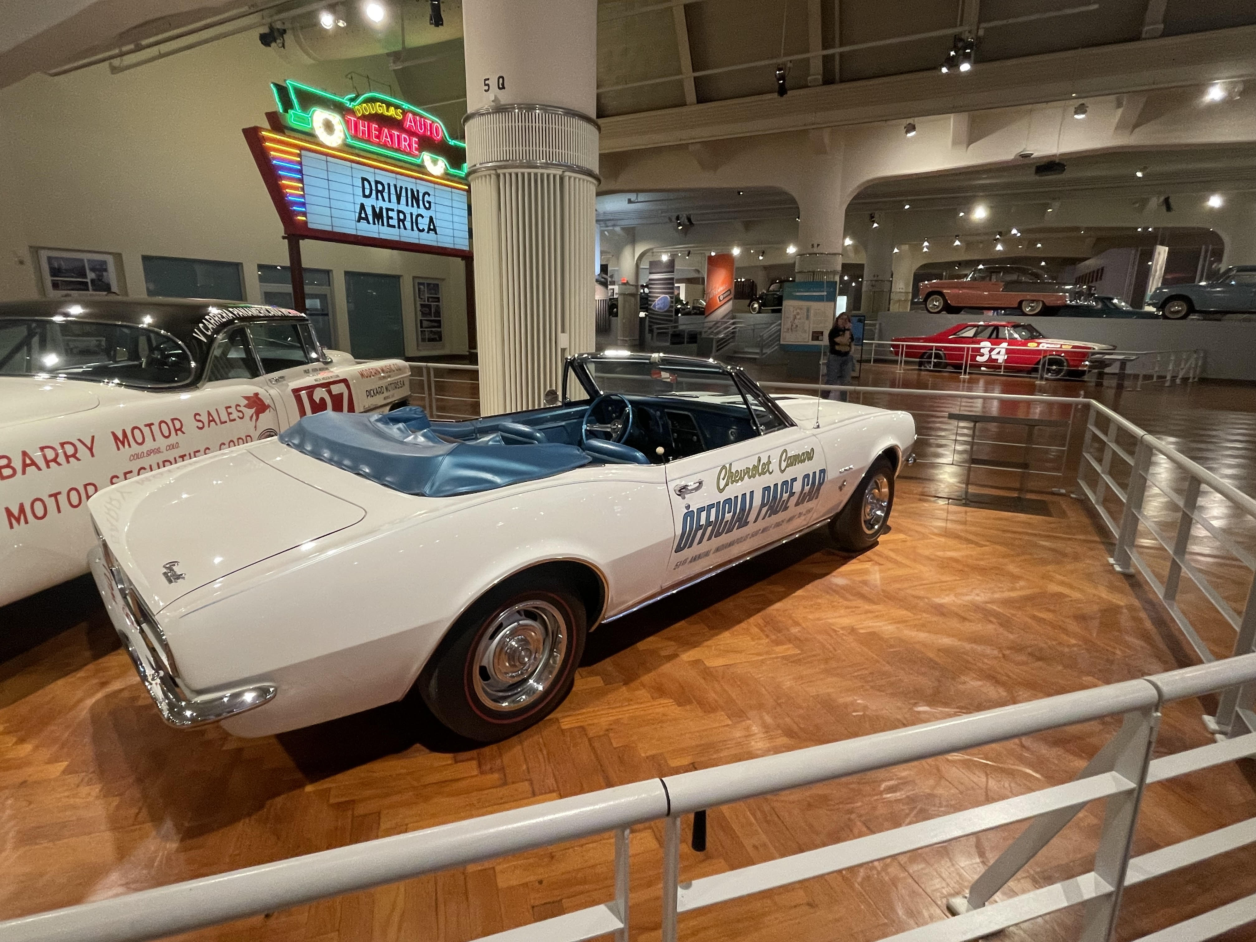 A classic car in the Henry Ford Museum